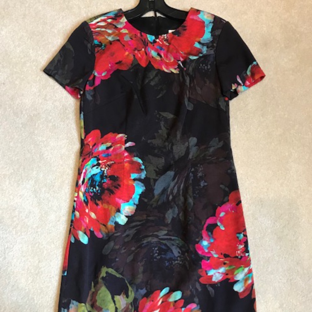 Trina Turk Cap Sleeve Dress